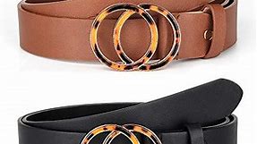 2 Pack Double O Ring Belt