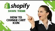 How to Change Cart Icon in Shopify Dawn Theme (FULL GUIDE)