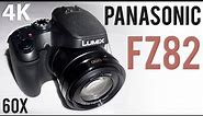 Panasonic Lumix DC-FZ82 (4K/30fps/100Mbit, 60X Optical Zoom, Touchscreen)
