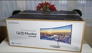 Samsung LC34J79 QLED - world’s First ThunderBolt 3 ultra-wide curved monitor - product review