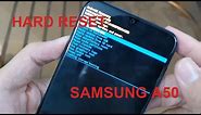 How to Hard reset Samsung Galaxy A50