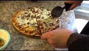 How to cut pizza into 8 pieces