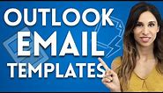How To Create Email Templates in Outlook | My Templates & Quick Parts