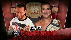 Story of Cm Punk vs Alberto Del Rio || Survivor Series