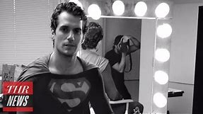 Henry Cavill Wears Christopher Reeve's Iconic Superman Suit in Test Photo | THR News
