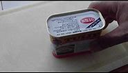 How to Open a classic can of Spam (the old school kind with the key opener)