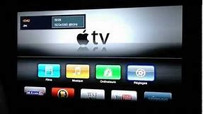 Test et configuration de l'Apple TV (3G) / AirPlay iPad et Partage iTunes