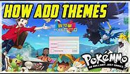 HOW TO CUSTOMIZE YOUR POKEMMO CLIENT BY ADDING THEMES?! POKEMMO GUIDE