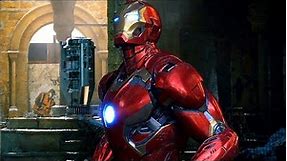 Avengers vs Ultron - Mark 45 - Battle of Sokovia - Avengers: Age of Ultron (2015) Movie CLIP HD