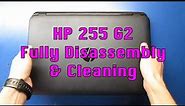 HP 255 G2 Fully disassembly & cleaning