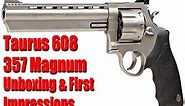 Taurus 608 6" 8 Shot 357 Magnum: Unboxing & First Shots