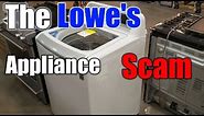 The Lowe's Appliance SCAM You Need To Know About | THE HANDYMAN |
