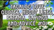 Tagalog Love Quotes | Patama | Hugot Lines