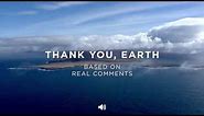 THANK YOU, EARTH FROM THE HEART