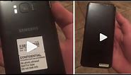 Samsung Galaxy S8 Hands-On Video via Instagram