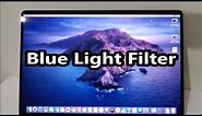 MacBook How To Turn On Blue Light Filter and KEEP On (Night Shift)