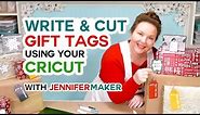Cricut Gift Tags: How to Write & Cut Them (+ Free Templates & a Penwriting Font!)