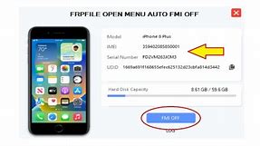 🔥 iPhone Open Menu | FMI OFF ✅ | One Click | Auto backup Tool 2024