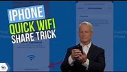 How to quickly and easily share your WiFi password on an iPhone | Kurt the CyberGuy