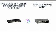 NETGEAR PoE Switch Comparison: GS308PP vs GS308EPP