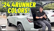 2024 4Runner Colors for ALL Trim Levels!