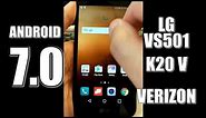 LG K20 Verizon VS501 FRP Google Account Bypass Tutorial