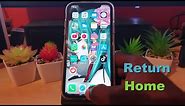iPhone 11 How to return to Home screen without Physical Home Button