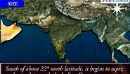 India: Size and Location | Geography