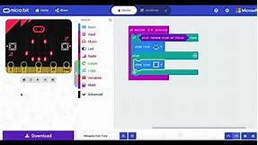 Beginners Guide to Makecode Microbit Software