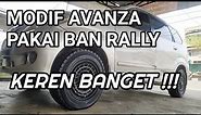 Modifikasi Avanza Pakai Velg HSR Ring 15 Ban Tipe Rally