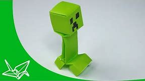 Minecraft Creeper Origami