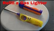 How to Refill a Gas Lighter | Simple Steps to Refill the Gas Lighter