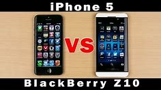 BlackBerry Z10 vs iPhone 5 - Full In-Depth Comparison