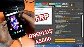 ONEPLUS A5000 FRP REMOVE ONE CLICK UNLOCKTOOL | HOW TO REMOVE FACTORY RESET PROTECTION ONEPLUS A5000