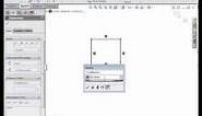 SolidWorks Tutorial - How to dimension using equations and variables in SolidWorks 2012