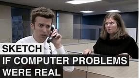 If Computer Problems Were Real - Awkward Spaceship