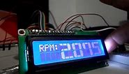 Large numeric characters on 16x2 LCD with Arduino