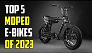 Unveiling Top 5 Best Electric Moped Style Bikes of 2024 | Best Moped E-Bike 2024