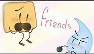 FRIENDS meme // BFB Woody and Teardrop 👀