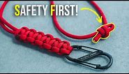 SAFE Breakaway Knot Paracord Lanyard | HOW TO