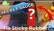 How to Fix Sticky Rubberized Surfaces on Dell Latitude