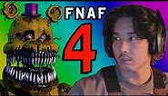 Five Nights at Freddy's 4 - Full Horror Game Playthrough w/ Lui + FaceCam (Countdown to FNAF Movie)