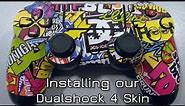 How to install our Dualshock 4 Skin - PS4