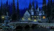3D Snowy Cottage Screensaver