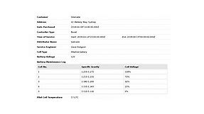 Battery Maintenance Log Sheet template (Better than excel and PDF)
