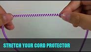 How To Protect Your Charger Cables From Wear and Tear - Spiral Cord Protector Demo