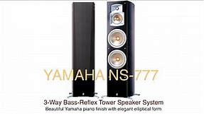 Yamaha NS-777 speaker | Yamaha NS-777 3-Way Tower Speaker System Unboxing and Review