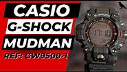 CASIO G-SHOCK MUDMAN Watch review, GW9500-1, TOUGH SOLAR, TRIPLE SENSOR