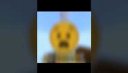 😧 || ANGUISHED FACE EMOJI SMILEY X MINECRAFT WALL || 😧#gaming #minecraft #2lakhs #video #short