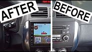 How to INSTALL an ANDROID head unit into your CAR + Seicane head unit REVIEW